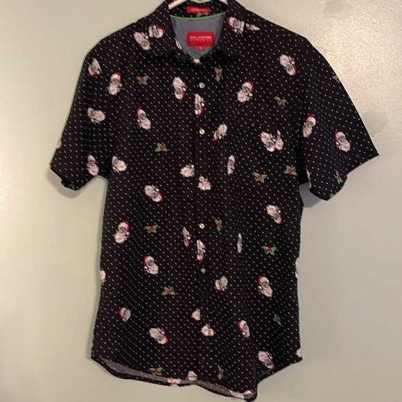 Cool Santa-  Men’s Christmas button up - Picture 5 of 7